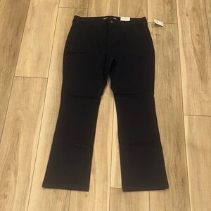 New Old Navy Women’s Size 12 Adjustable Waist High Rise Professional Flare Pants